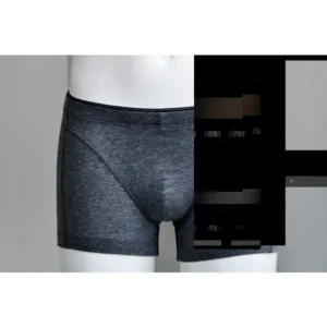 Schiesser Boxers 145452 Grijze en Donkerblauwe Boxershort