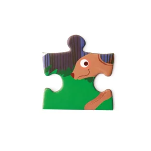 Boek - Magnetisch puzzelboek - Bosdieren - 2x20st.