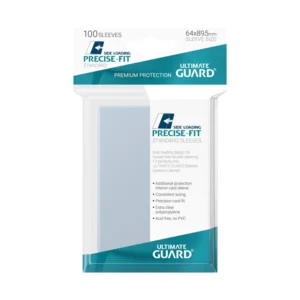 Ultimate Guard Precise-Fit Sleeves Side-Loading Standard Size Transparent (100)