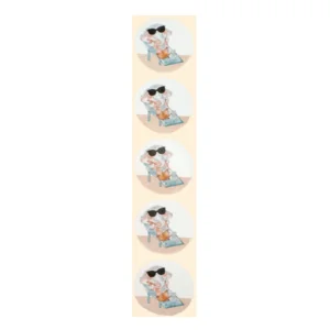 Stickers - Assortiment mix - Rond - 4cm - 100st. - DBLS055