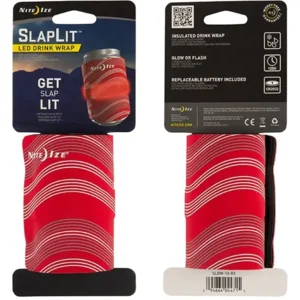 Nite Ize SlapLit Isolerende Led Drink Wrap Rood SLDW-10-R3