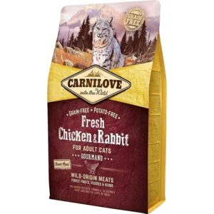 Carnilove Cat Grain Free Fresh Chicken & Rabbit 6 kg - Kat