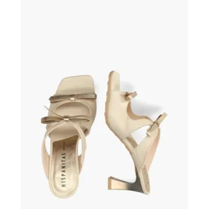 Hispanitas BHV264701 Roomwit/Goud Damespumps