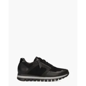 Gabor 56.438.37 Zwart Damessneakers