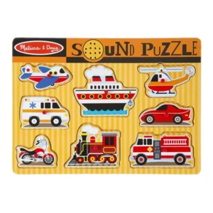 Puzzel - Voertuigen - Met geluid - 8st.