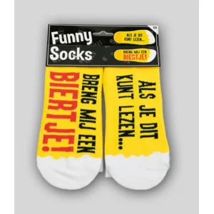 Sokken - Als je dit kunt lezen breng mij een biertje - Funny socks