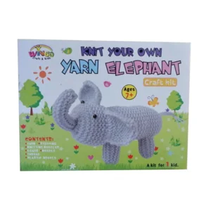 Knit your own yarn elephant
