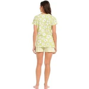 Rebelle by pastunette pyjama dames: Korte mouw / short, gebloemd ( PAS.19 )