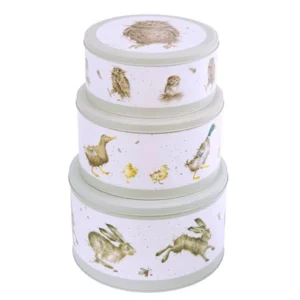 Cake Tin Set - Hare, Duck, Owl