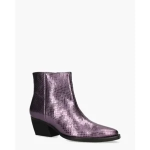Jas Exports Savi Paars Dames Enkelboots