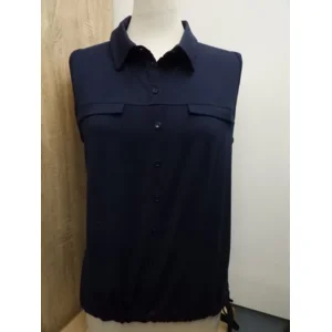 Signe Nature blauwe polo Top (Signe.932)