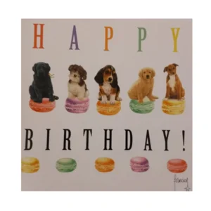 Kaart - Franciens katten - Happy Birthday! - Hondjes