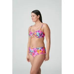 Prima Donna Swim Najac voorgevormde balconnet bikini in roze met bloemenprint