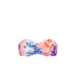 Cyell Femme Floral strapless bikini in bloemenprint