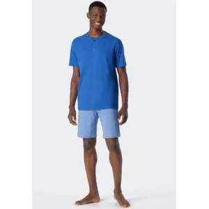 Schiesser – Fashion Nightwear – Pyjama – 179104 - Aqua