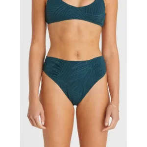 Heaven Lelie & Phoebe strapless bandeau-bikini in donkergroen