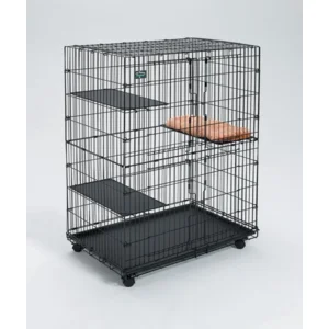 Midwest Kattenbench  91x60x128cm play pen met 1 kussen