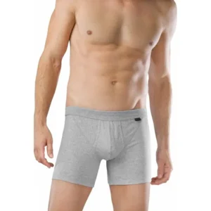Schiesser Authentic Shorts 2Pack - 103399 - Grey Melange
