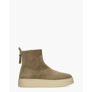 AGL Giuly Taupe Dames Enkellaarsjes