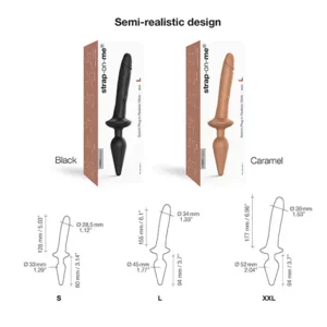 Strap-On-Me Switch Dubbele Dildo Jack