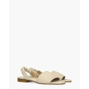 Di Lauro 107 Off-White Damessandalen