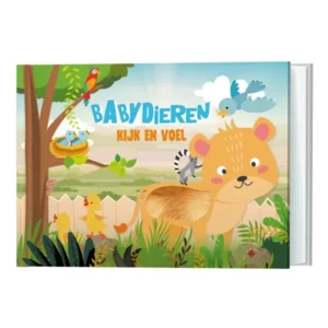 Boek - Kijk en voel - Babydieren