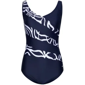 Pastunette Badpak: Blauw, V hals ( PAS.95 )