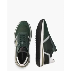Philippe Model Tropez 2.1 Groen Herensneakers