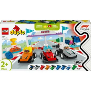 LEGO® 10445 DUPLO® F1® team racewagens en coureurs