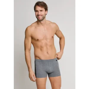 Schiesser Cotton Stretch Short 2Pack - 035111 - Anthracite