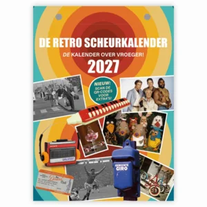 Scheurkalender - De retro scheurkalender - 2027 - 13x18cm