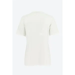 Signe Nature Shirt: Ecru / roze, Korte mouw ( Signe.1310 )