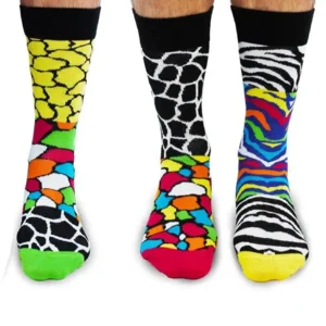 Oddsocks - You Animal - Heren Sokken - 6 Verschillende in een doos - Maat 39-46