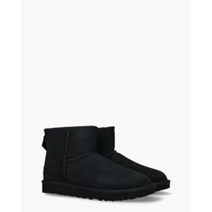 UGG Classic Mini II Black Dames Enkelboots