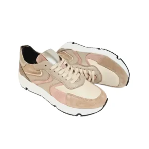 Hip Sneaker D1202 Beige/roze 37