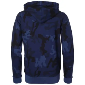 hooded sweat army blue