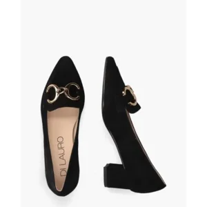 Di Lauro Saskia Zwart Damesloafers