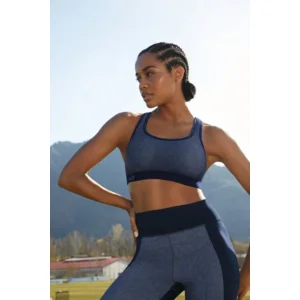 Anita Active Sport BH: Jeans, gekruist, met delta pads Europese maten ( ani.278 °