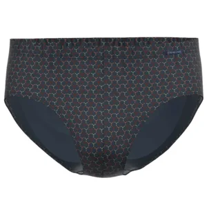 Ammann Heren Slip: Blauw met motief ( AMM.672 )