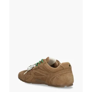 Steve Madden Asiel Camel Suede Damessneakers