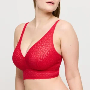 Prima Donna Montara bralette in rood