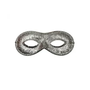 Oogmasker - Farfalla - Zilver - Glitter