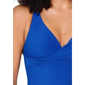 Lingadore Ribble niet-voorgevormd beugel-badpak in blauw