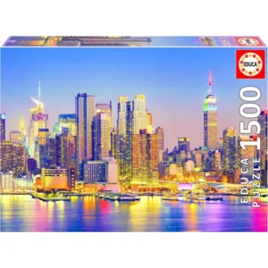 Educa puzzel - Manhattan by night - 1500 stukjes