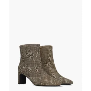 Lisa & Jo Vivine Beige/Multi Dames Enkellaarsjes