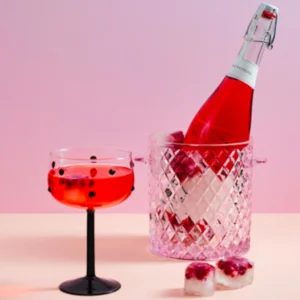 Ijsemmer - Glas Roze