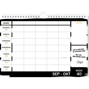 Familieplanner - 2024 - Loesje