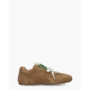 Steve Madden Asiel Camel Suede Damessneakers