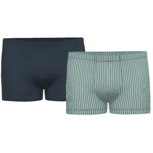 Ammann Heren Boxer: Duopack, effen + gestreept ( 100011 )