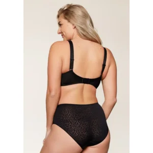 Lingadore Daily tailleslip in zwart en nude